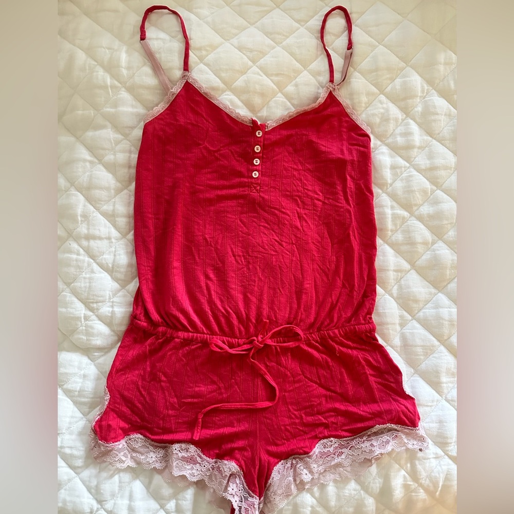 Victoria’s Secret lace pyjama romper